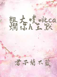 粗大噗呲cao烂你h王默