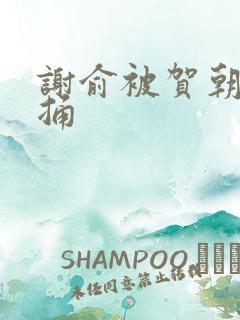 谢俞被贺朝站着捅