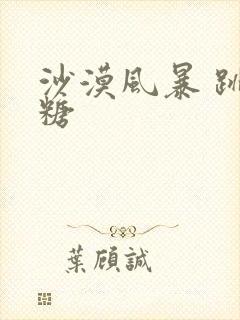 沙漠风暴 跳跳糖