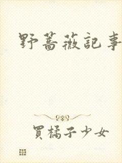野蔷薇记事薄