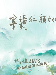 官场红颜txt下载