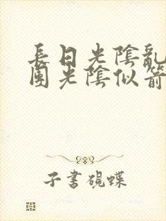 长日光阴乱作一团光阴似箭眇眇