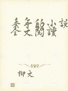 秦年的小说免费全文阅读