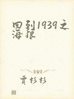 回到1939之海狼