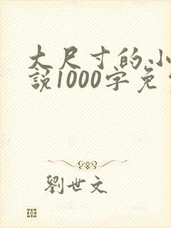 大尺寸的小黄说说1000字免费