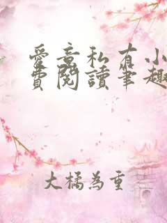 爱意私有小说免费阅读笔趣阁