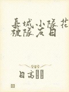 长城小队花木兰被队友日