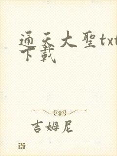 通天大圣txt下载