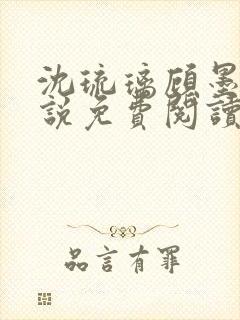 沈琉璃顾墨枫小说免费阅读