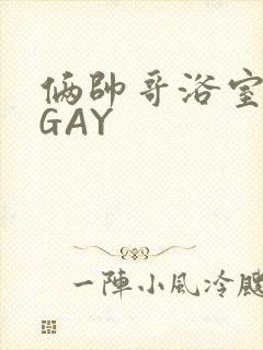 俩帅哥浴室互攻GAY