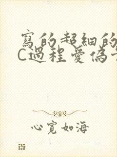 写的超细的多肉C过程爱伪骨科