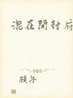 混在开封府
