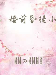 婚前昏后小说