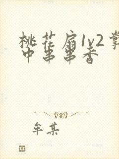 桃花扇1v2掌中串串香