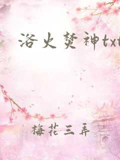 浴火焚神txt