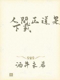 人间正道是沧桑 下载