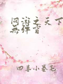 网游之天下无双无弹窗