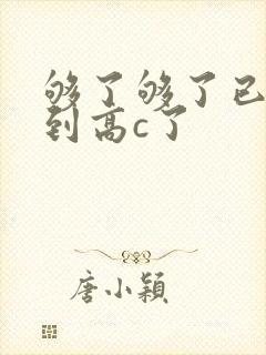 够了够了已经满到高c了