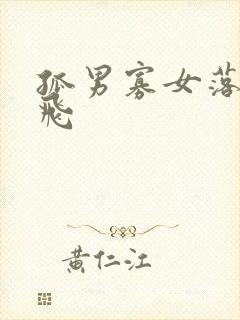 孤男寡女落瑛纷飞