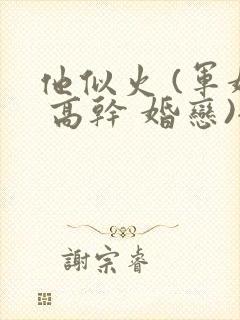 他似火 (军婚 高干 婚恋)全文在线阅读