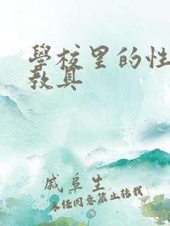 学校里的性教学教具