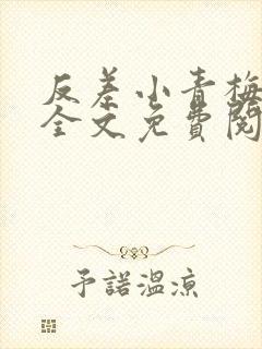 反差小青梅小说全文免费阅读