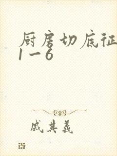厨房切底征服岳1一6