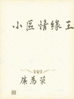 小区情缘王丽萍