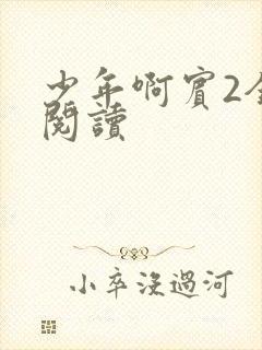 少年啊宾2全文阅读