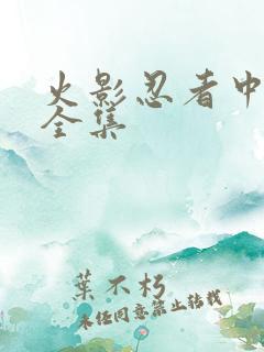 火影忍者中文网全集