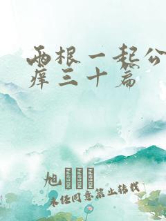 两根一起公憩止痒三十篇