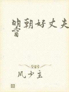 明朝好丈夫无弹窗