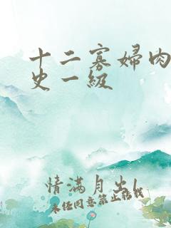 十二寡妇肉床艳史一级