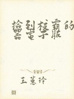 捡到校霸的遥控器电子版