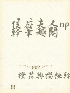 侯府夫人np高干笔趣阁