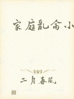 家庭乱仑小说