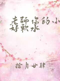 老师你的小兔子好软水