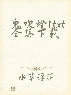 鬼吹灯1txt全集下载