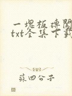 一块板砖闯仙界txt全集下载