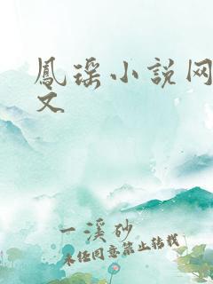 凤瑶小说网高辣文