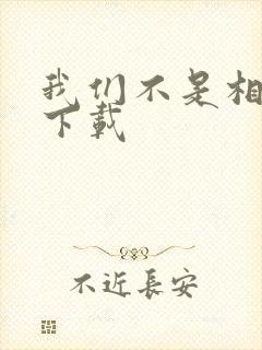 我们不是相爱吗下载