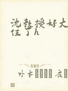 沈教授好大含不住了h