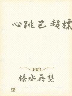 心跳已超标小说