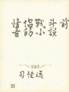 情侣战斗前适合看的小说