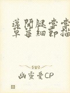 迈开腿尝尝你的草莓细节描写