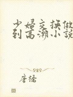 少妇交换做爰做到高潮小说