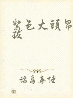 紫色大头昂扬挺拔