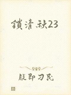 锁清秋23