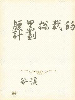 腹黑总裁的诱妻计划