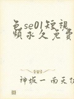 色se01短视频永久免费